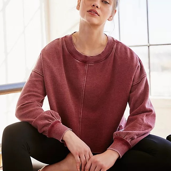 Ab Solute Sweatshirtrt Free People Movement Sweatshirt - Picture 1 of 4